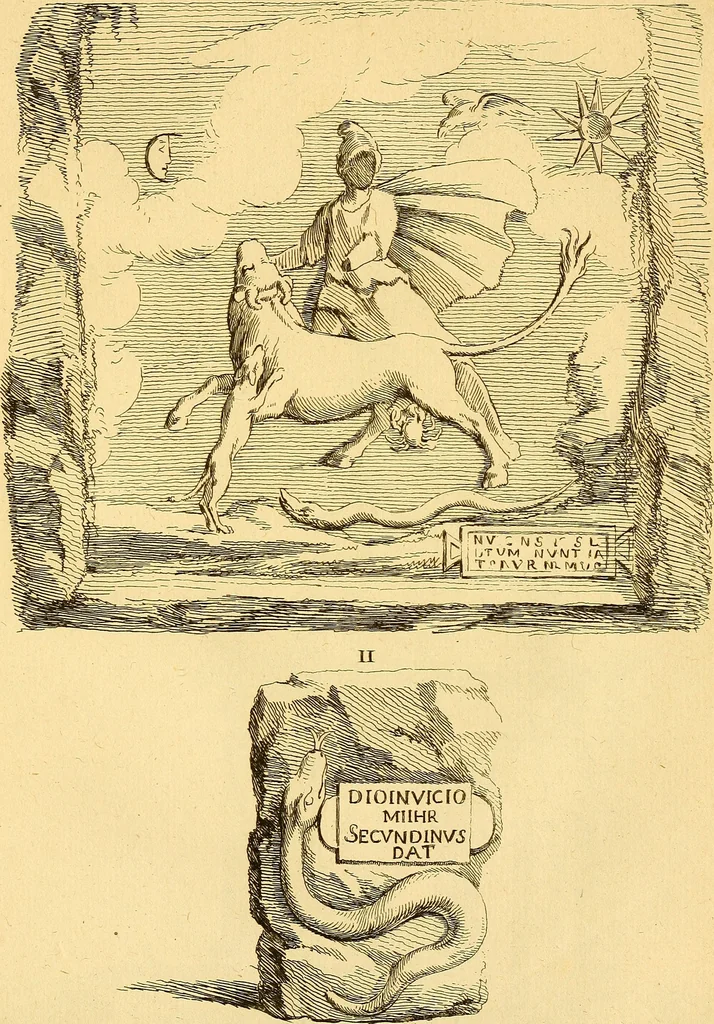An illustration from Recueil d'antiquités égyptiennes, étrusques, greques et romaines, 1752, leaf 554