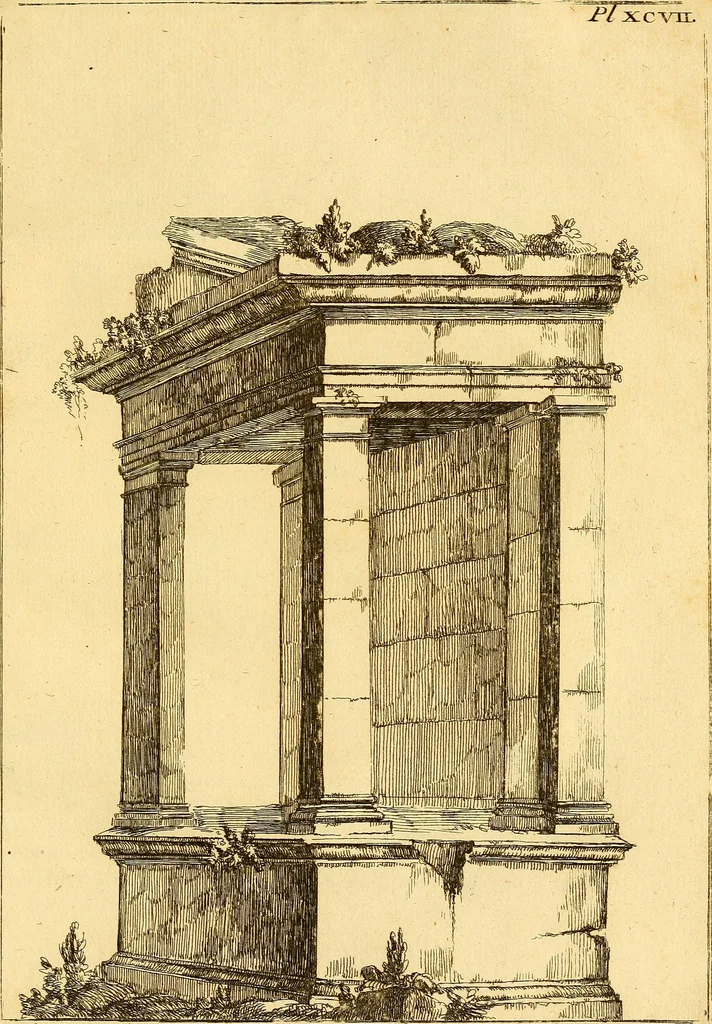 An illustration from Recueil d'antiquités égyptiennes, étrusques, greques et romaines, 1752, leaf 560