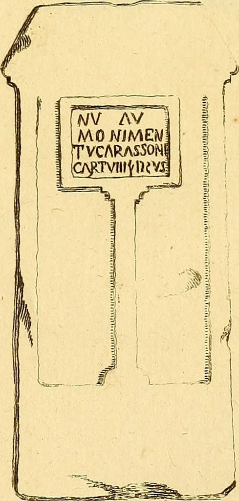 An illustration from Recueil d'antiquités égyptiennes, étrusques, greques et romaines, 1752, leaf 692