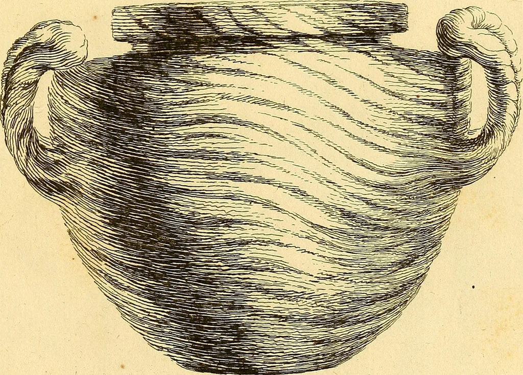 An illustration from Recueil d'antiquités égyptiennes, étrusques, greques et romaines, 1752, leaf 696