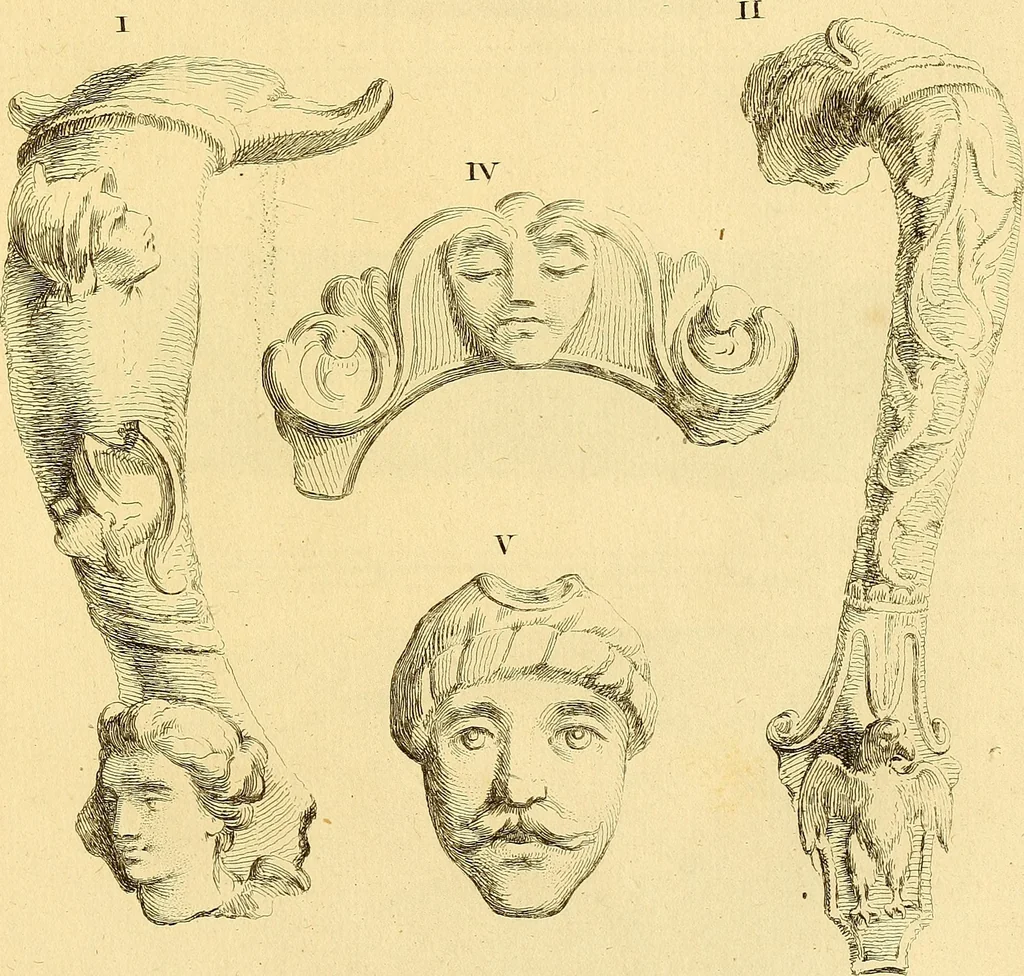 An illustration from Recueil d'antiquités égyptiennes, étrusques, greques et romaines, 1752, leaf 710