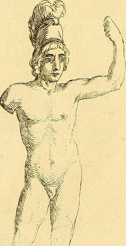 An illustration from Recueil d'antiquités égyptiennes, étrusques, greques et romaines, 1752, leaf 728
