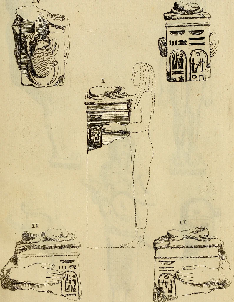 An illustration from Recueil d'antiquités égyptiennes, étrusques, greques et romaines, 1752, leaf 104