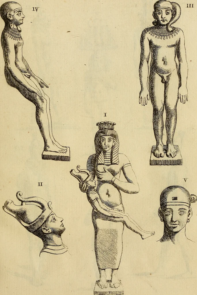 An illustration from Recueil d'antiquités égyptiennes, étrusques, greques et romaines, 1752, leaf 106