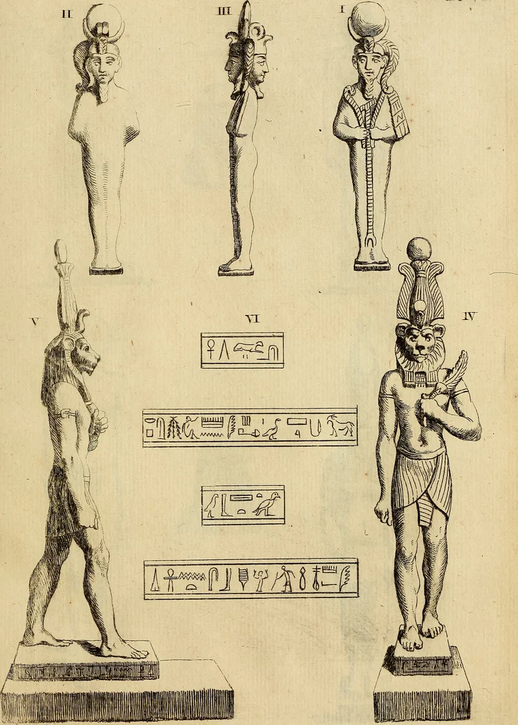 An illustration from Recueil d'antiquités égyptiennes, étrusques, greques et romaines, 1752, leaf 112