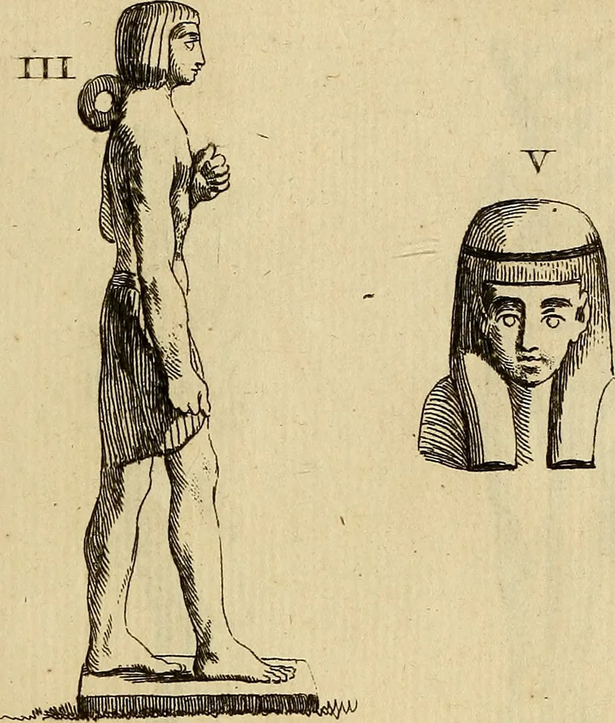 An illustration from Recueil d'antiquités égyptiennes, étrusques, greques et romaines, 1752, leaf 114