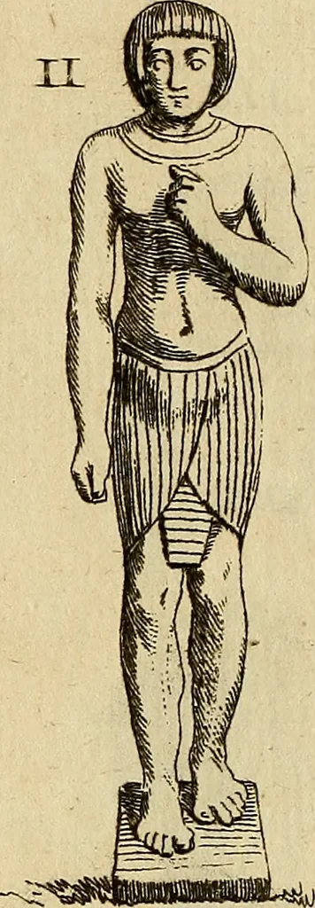 An illustration from Recueil d'antiquités égyptiennes, étrusques, greques et romaines, 1752, leaf 114