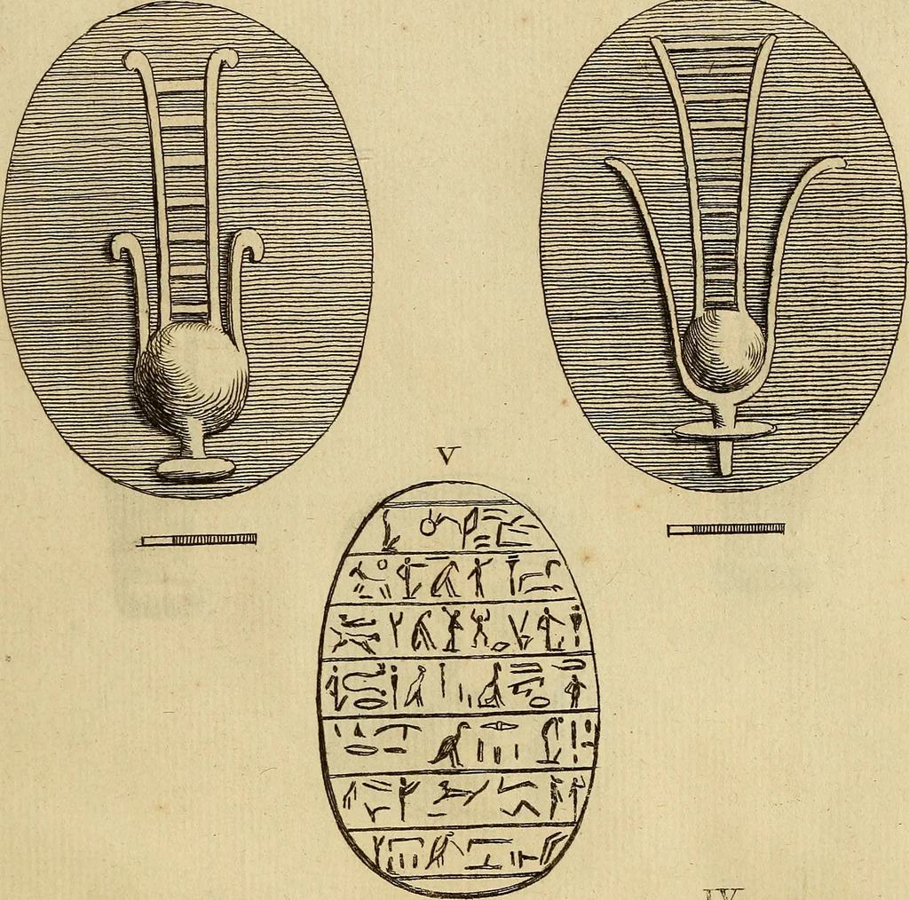 An illustration from Recueil d'antiquités égyptiennes, étrusques, greques et romaines, 1752, leaf 124