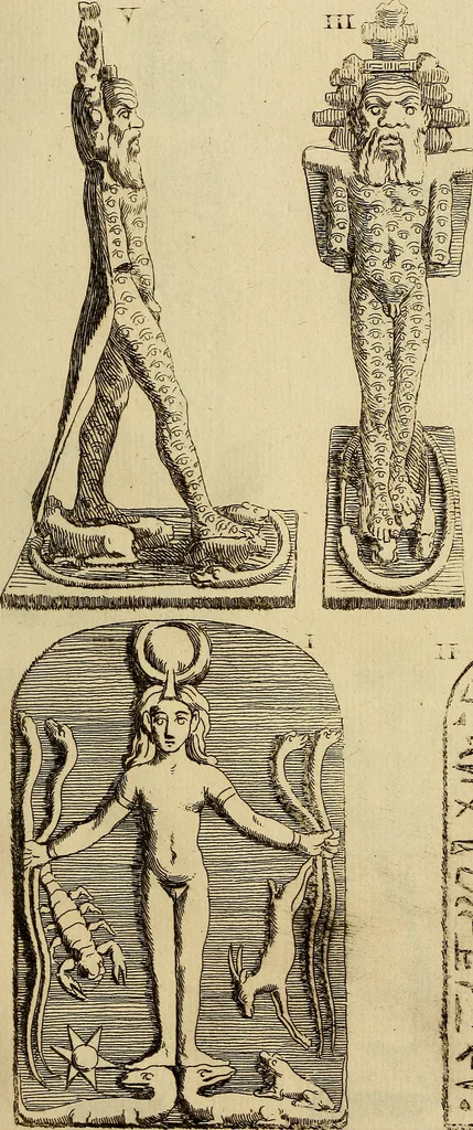 An illustration from Recueil d'antiquités égyptiennes, étrusques, greques et romaines, 1752, leaf 130