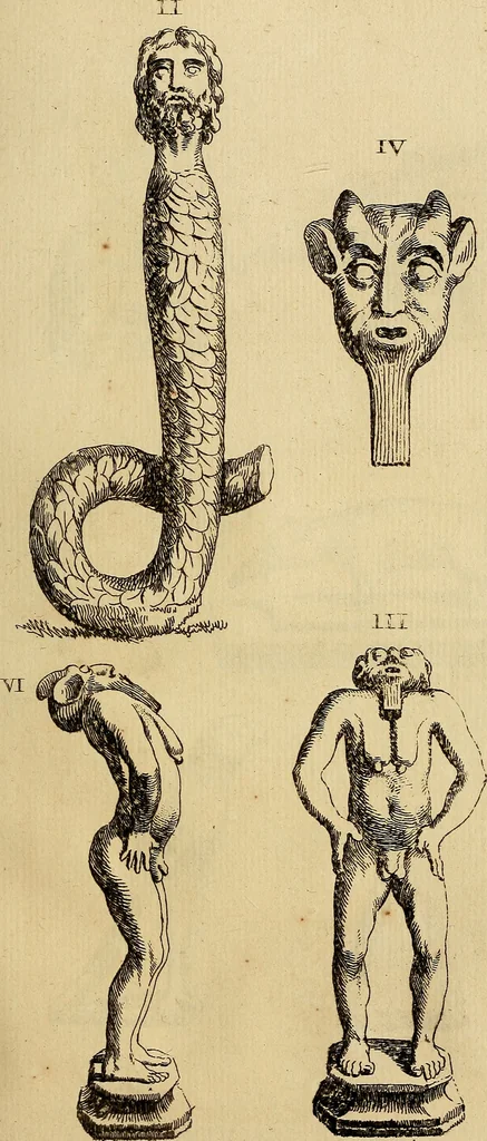 An illustration from Recueil d'antiquités égyptiennes, étrusques, greques et romaines, 1752, leaf 132