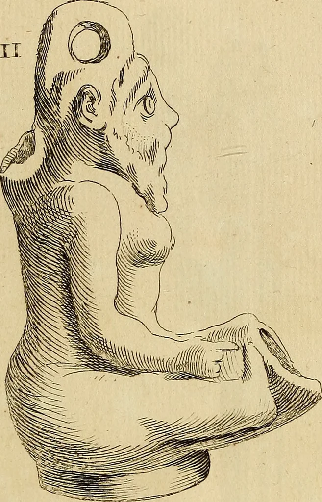 An illustration from Recueil d'antiquités égyptiennes, étrusques, greques et romaines, 1752, leaf 136