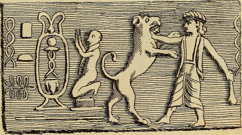 An illustration from Recueil d'antiquités égyptiennes, étrusques, greques et romaines, 1752, leaf 142