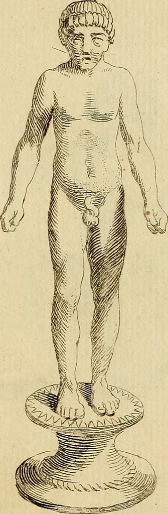 An illustration from Recueil d'antiquités égyptiennes, étrusques, greques et romaines, 1752, leaf 208