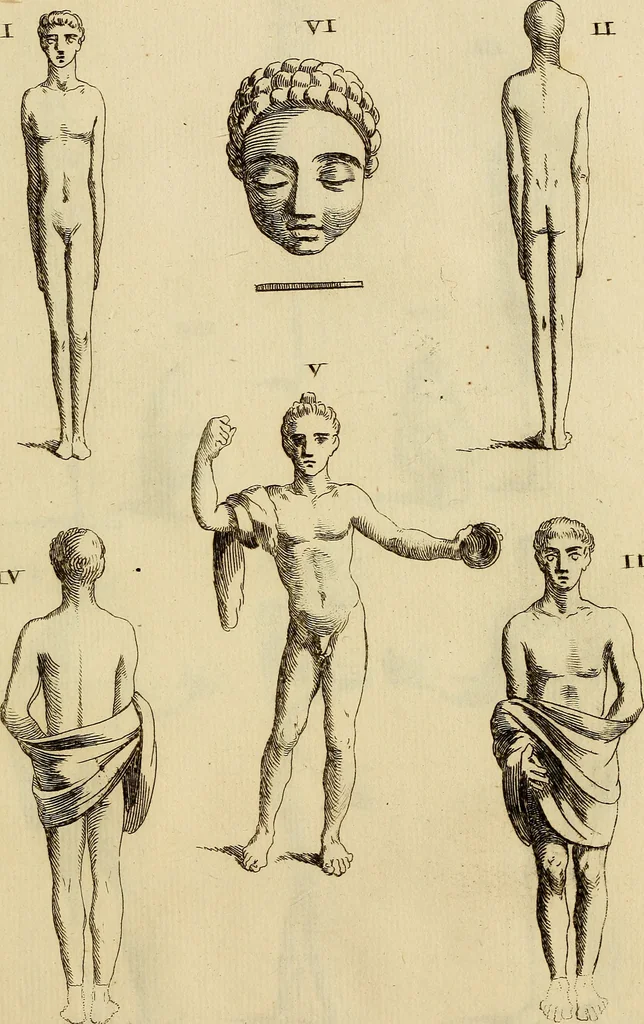 An illustration from Recueil d'antiquités égyptiennes, étrusques, greques et romaines, 1752, leaf 212