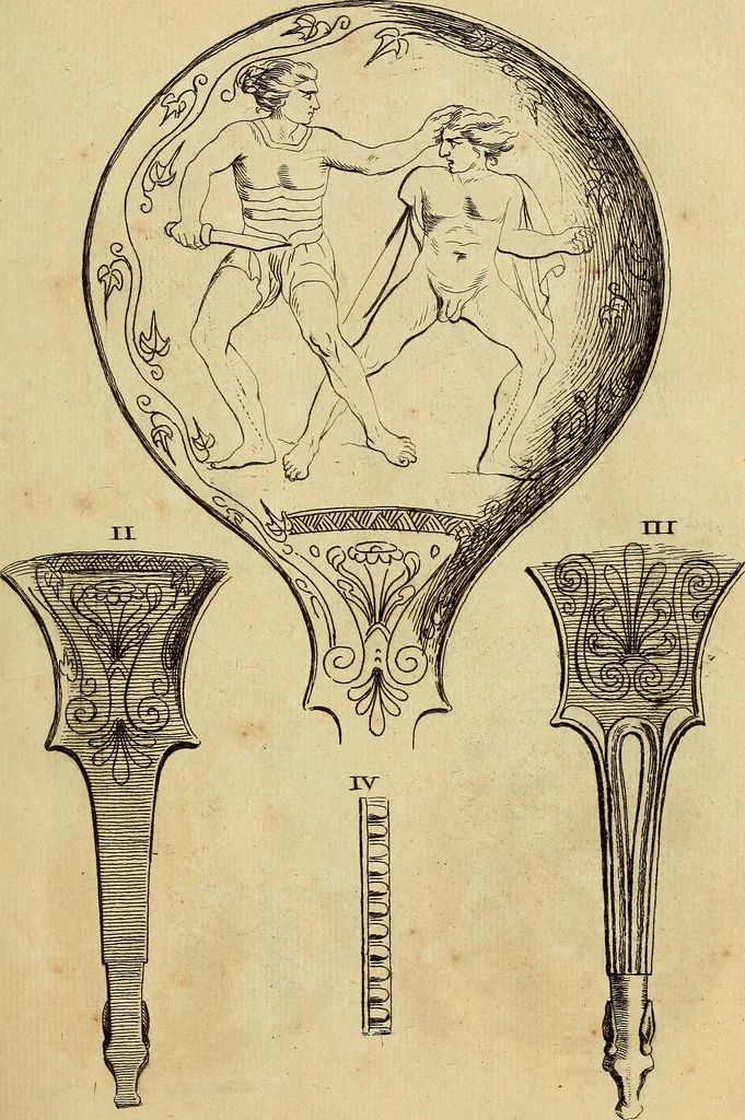 An illustration from Recueil d'antiquités égyptiennes, étrusques, greques et romaines, 1752, leaf 232