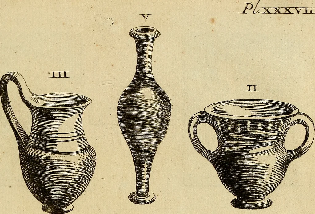 An illustration from Recueil d'antiquités égyptiennes, étrusques, greques et romaines, 1752, leaf 236