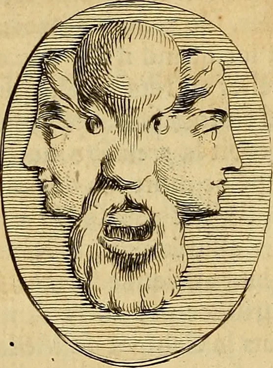 An illustration from Recueil d'antiquités égyptiennes, étrusques, greques et romaines, 1752, leaf 27