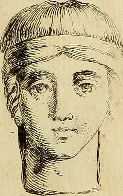 An illustration from Recueil d'antiquités égyptiennes, étrusques, greques et romaines, 1752, leaf 300