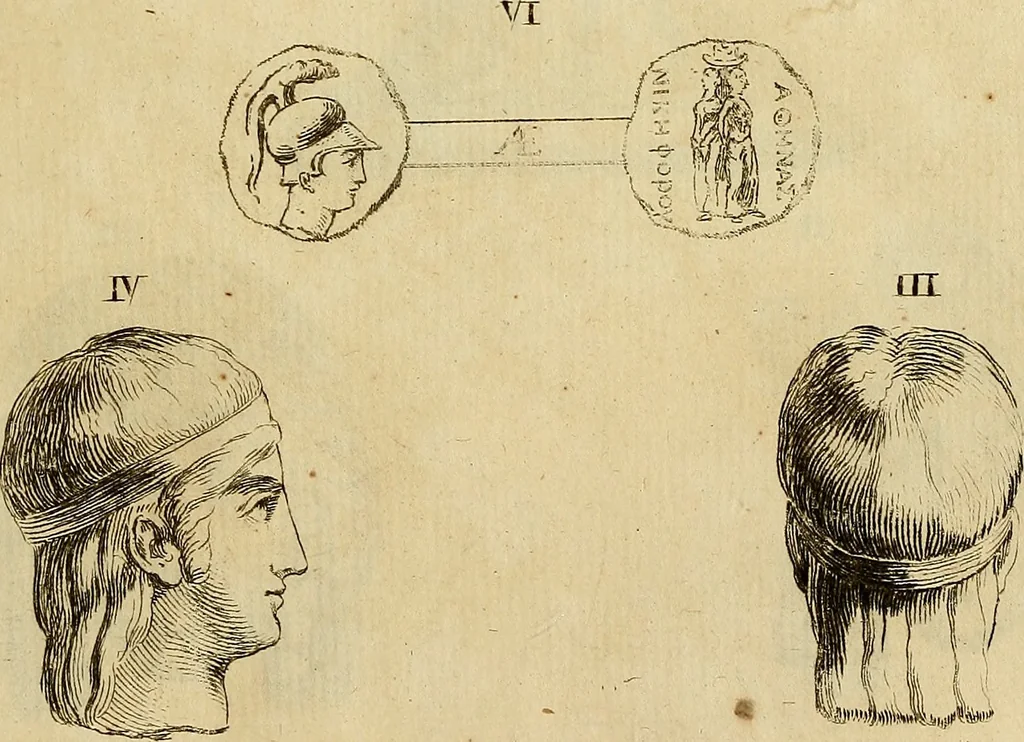 An illustration from Recueil d'antiquités égyptiennes, étrusques, greques et romaines, 1752, leaf 300