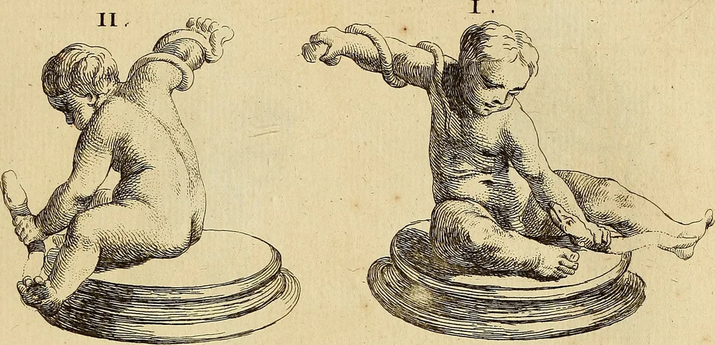 An illustration from Recueil d'antiquités égyptiennes, étrusques, greques et romaines, 1752, leaf 508