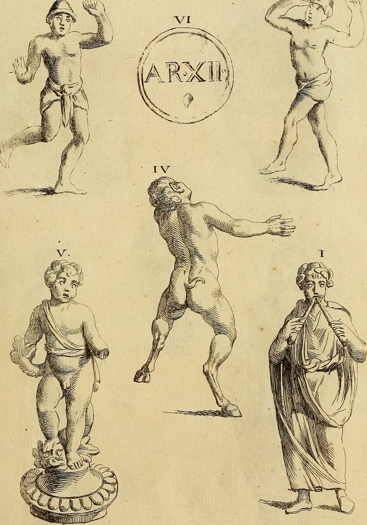 An illustration from Recueil d'antiquités égyptiennes, étrusques, greques et romaines, 1752, leaf 514