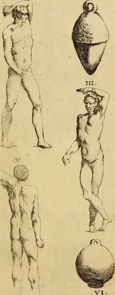 An illustration from Recueil d'antiquités égyptiennes, étrusques, greques et romaines, 1752, leaf 546