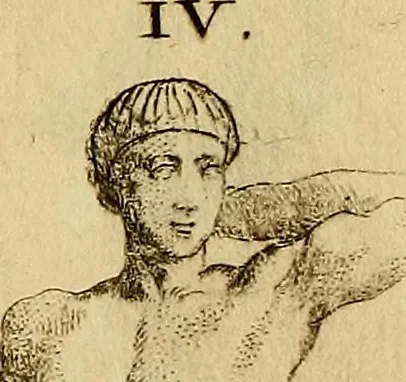 An illustration from Recueil d'antiquités égyptiennes, étrusques, greques et romaines, 1752, leaf 546