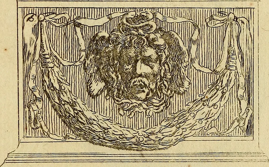 An illustration from Recueil d'antiquités égyptiennes, étrusques, greques et romaines, 1752, leaf 552