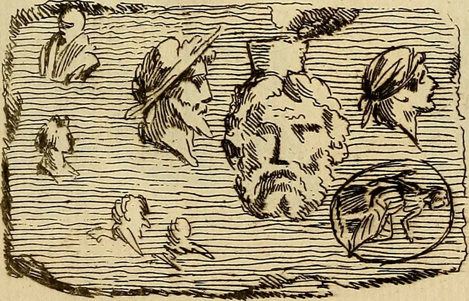 An illustration from Recueil d'antiquités égyptiennes, étrusques, greques et romaines, 1752, leaf 558