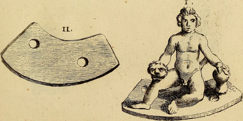 An illustration from Recueil d'antiquités égyptiennes, étrusques, greques et romaines, 1752, leaf 576