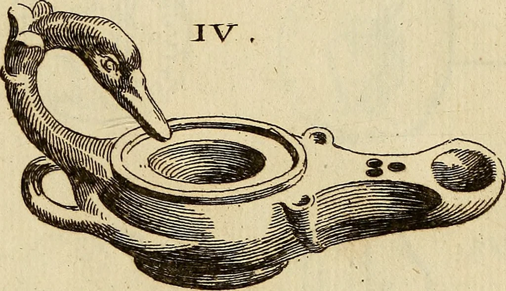An illustration from Recueil d'antiquités égyptiennes, étrusques, greques et romaines, 1752, leaf 586