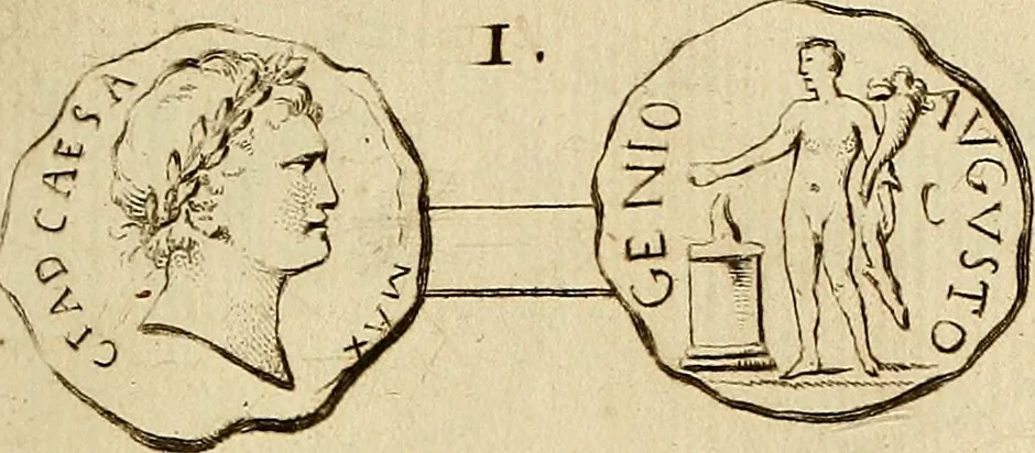 An illustration from Recueil d'antiquités égyptiennes, étrusques, greques et romaines, 1752, leaf 588