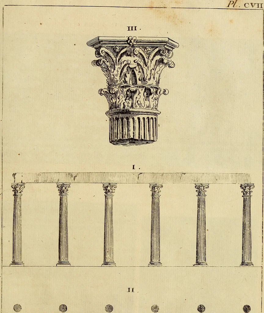 An illustration from Recueil d'antiquités égyptiennes, étrusques, greques et romaines, 1752, leaf 646