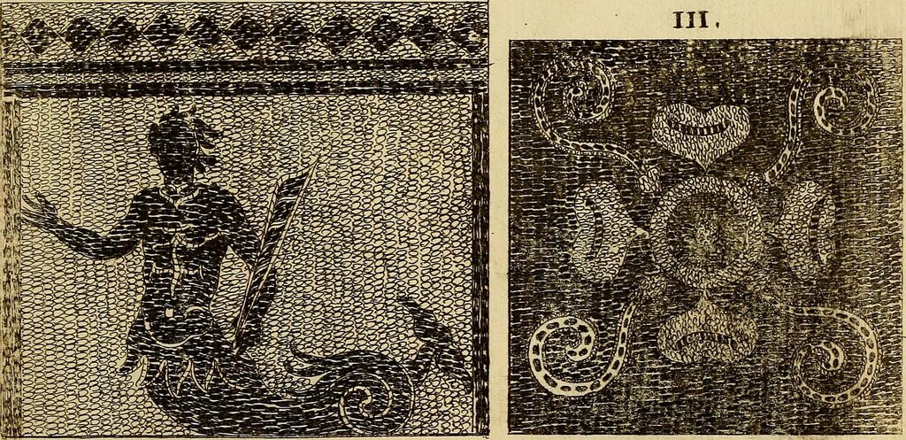 An illustration from Recueil d'antiquités égyptiennes, étrusques, greques et romaines, 1752, leaf 648
