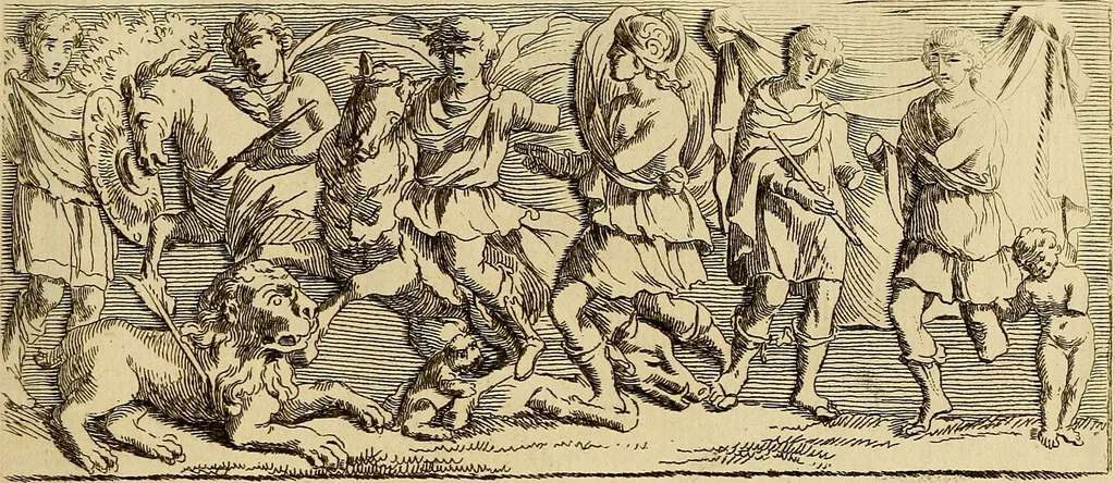 An illustration from Recueil d'antiquités égyptiennes, étrusques, greques et romaines, 1752, leaf 650
