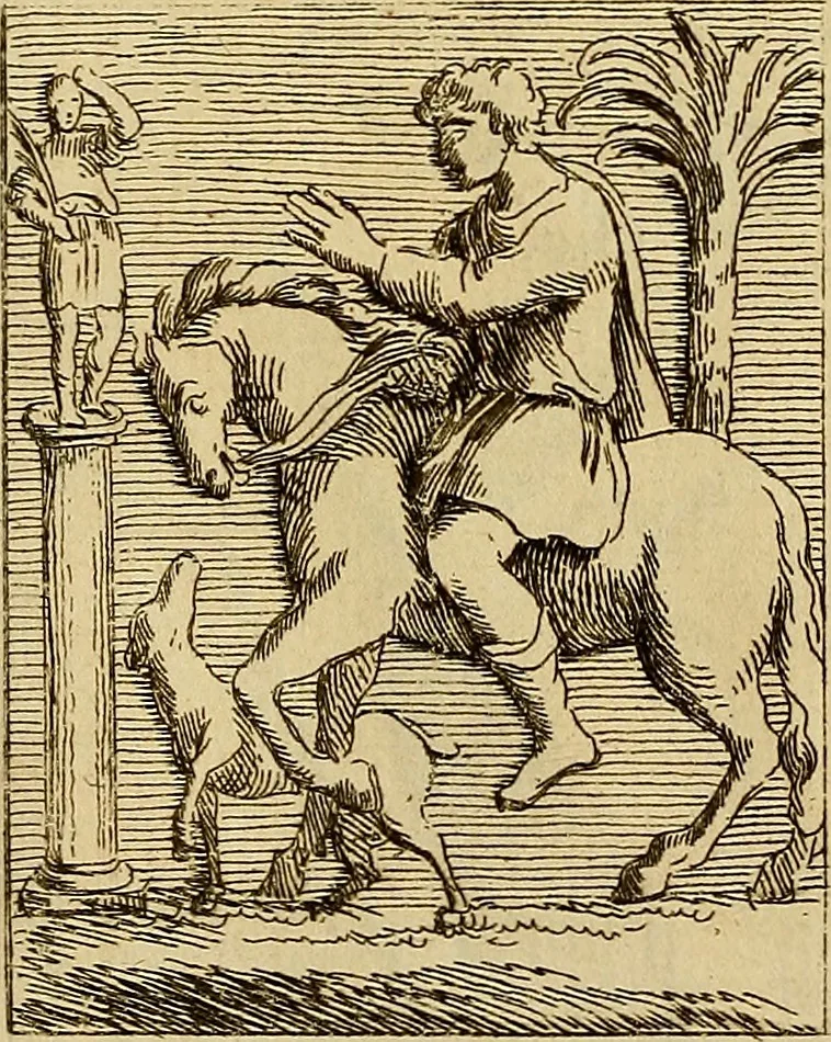 An illustration from Recueil d'antiquités égyptiennes, étrusques, greques et romaines, 1752, leaf 650