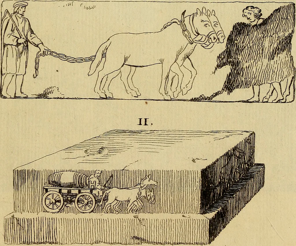 An illustration from Recueil d'antiquités égyptiennes, étrusques, greques et romaines, 1752, leaf 676