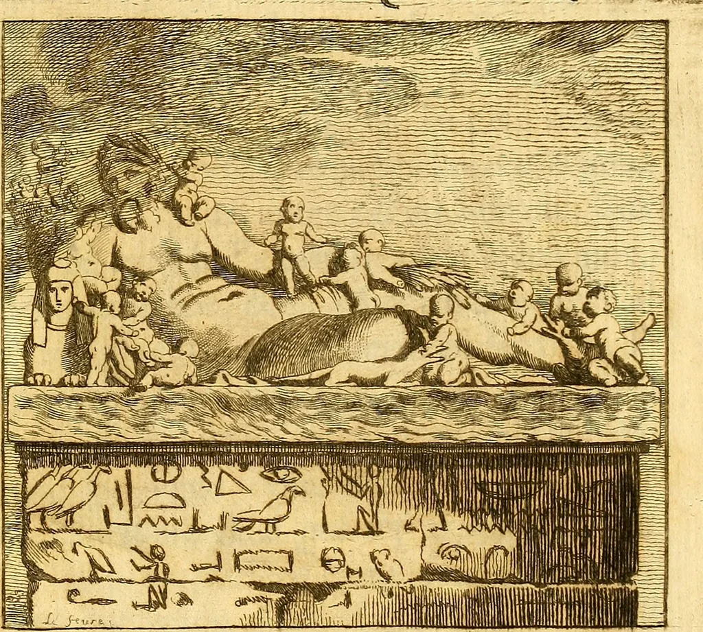 An illustration from Recueil d'antiquités égyptiennes, étrusques, greques et romaines, 1752, leaf 10