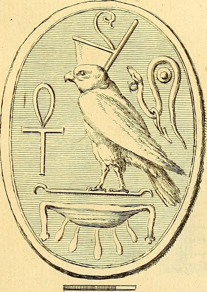An illustration from Recueil d'antiquités égyptiennes, étrusques, greques et romaines, 1752, leaf 146