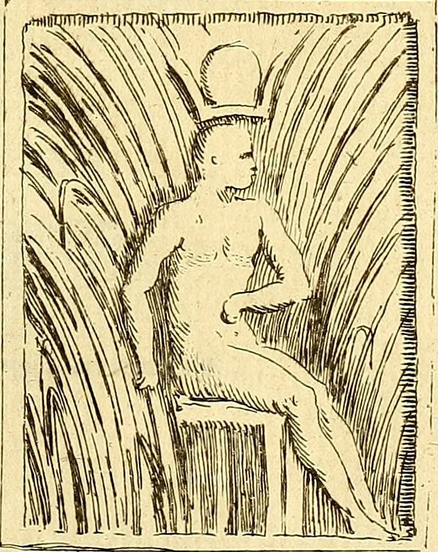 An illustration from Recueil d'antiquités égyptiennes, étrusques, greques et romaines, 1752, leaf 150