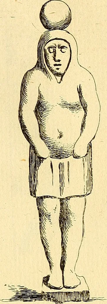 An illustration from Recueil d'antiquités égyptiennes, étrusques, greques et romaines, 1752, leaf 154
