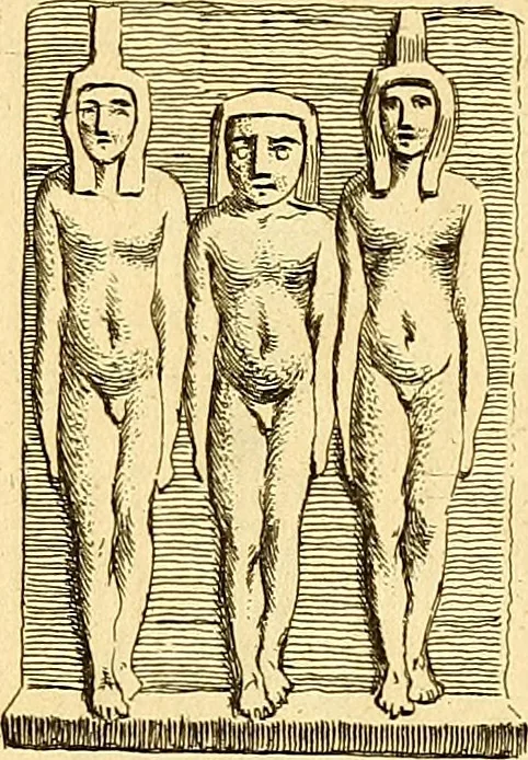An illustration from Recueil d'antiquités égyptiennes, étrusques, greques et romaines, 1752, leaf 166
