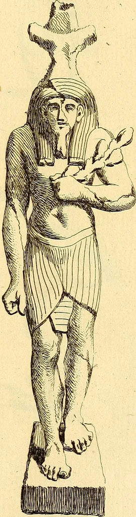 An illustration from Recueil d'antiquités égyptiennes, étrusques, greques et romaines, 1752, leaf 166