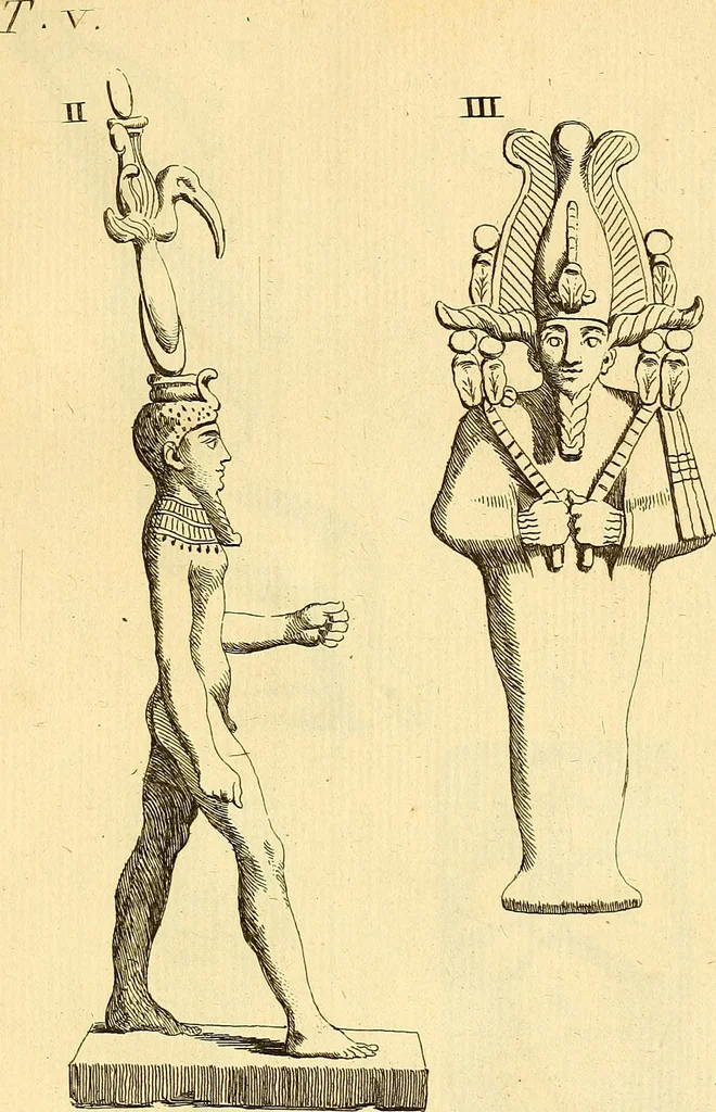 An illustration from Recueil d'antiquités égyptiennes, étrusques, greques et romaines, 1752, leaf 170