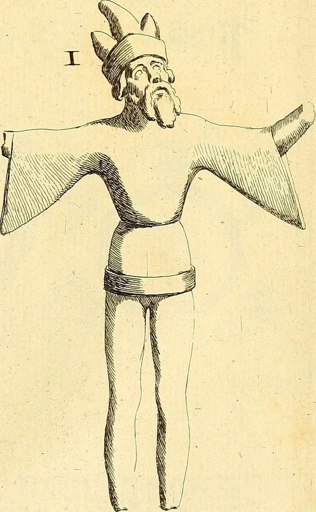 An illustration from Recueil d'antiquités égyptiennes, étrusques, greques et romaines, 1752, leaf 184