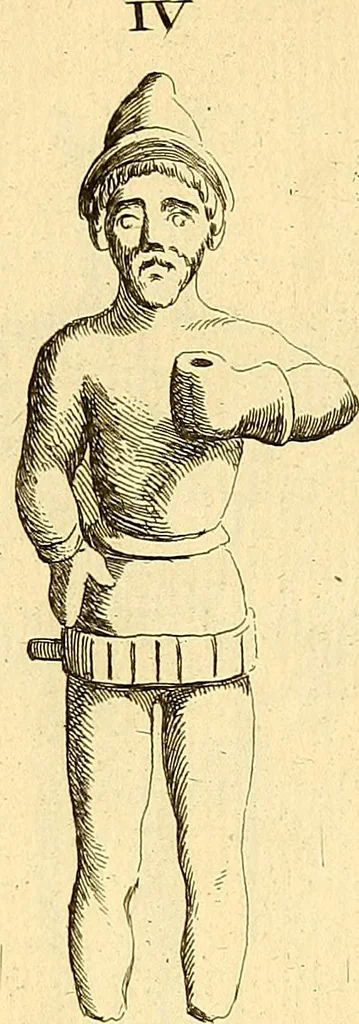 An illustration from Recueil d'antiquités égyptiennes, étrusques, greques et romaines, 1752, leaf 184