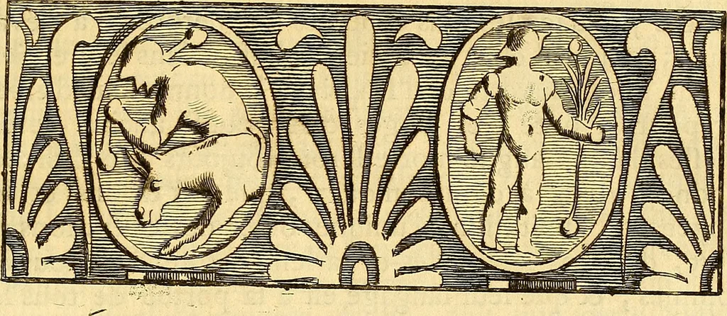An illustration from Recueil d'antiquités égyptiennes, étrusques, greques et romaines, 1752, leaf 188