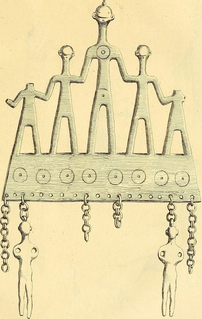An illustration from Recueil d'antiquités égyptiennes, étrusques, greques et romaines, 1752, leaf 226