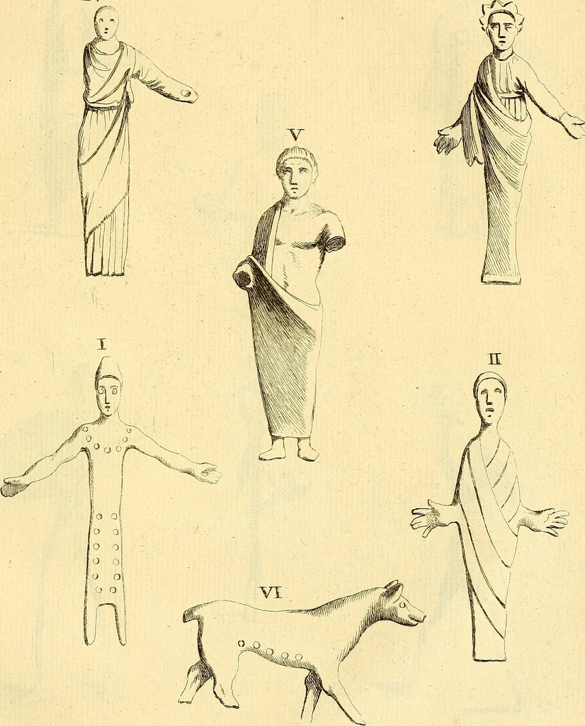 An illustration from Recueil d'antiquités égyptiennes, étrusques, greques et romaines, 1752, leaf 228