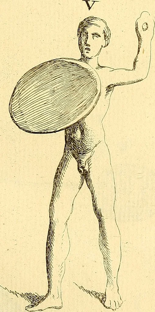 An illustration from Recueil d'antiquités égyptiennes, étrusques, greques et romaines, 1752, leaf 230